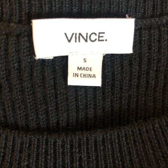 Vince Ribbed Knit Dress - Picture 10 of 10